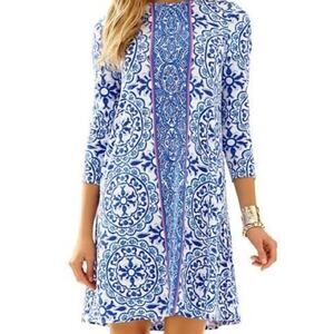 Lilly Pulitzer Pooling Around Ophelia Dress Women's Size Large So comfortable Sw